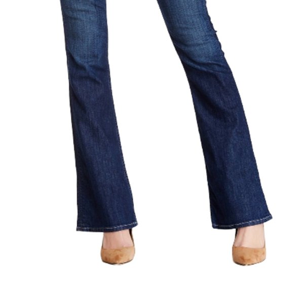 Hudson Mid Rise Signature Blue Denim Boot Cut Jeans Size 24 - Picture 16 of 16